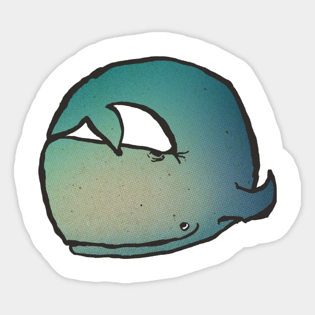 whale Sticker by inblooming